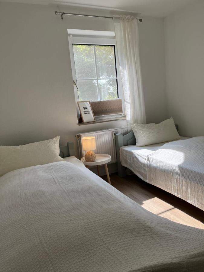 Ferienwohnung II Im Idyllischen Gulfhof Krummhorn Bagian luar foto