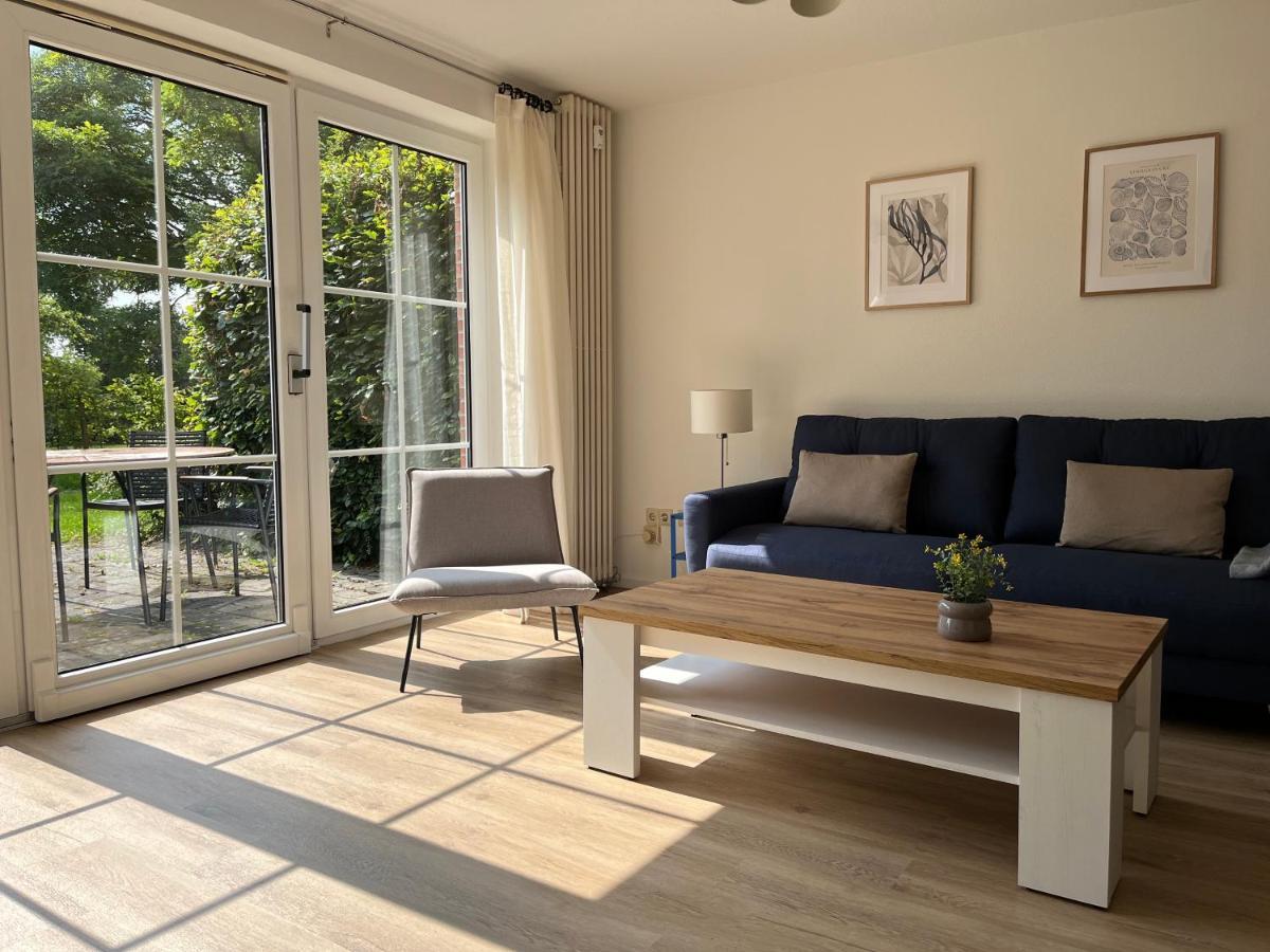 Ferienwohnung II Im Idyllischen Gulfhof Krummhorn Bagian luar foto